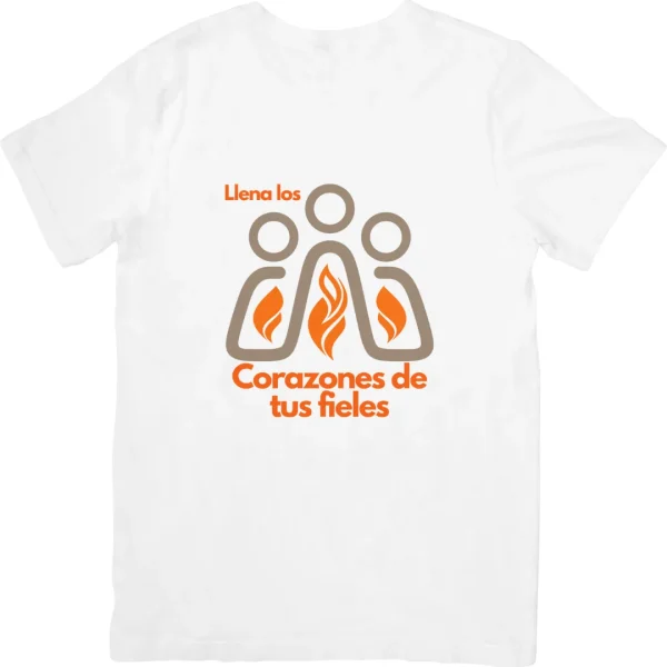 Playera católica llena los corazones de tus fieles