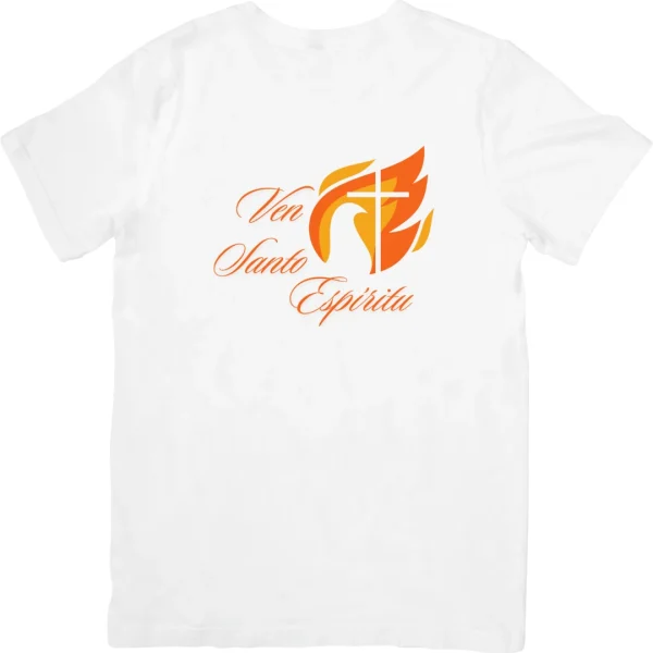 Playera catolica santo espíritu ven